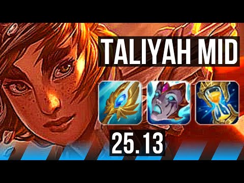 TALIYAH vs LEBLANC (MID) | 8/1/16, Comeback, 66% winrate | KR Challenger | 25.13