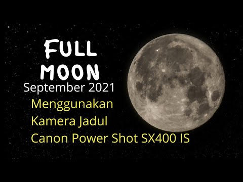 Moon Zoom on September 22, 2021 🌕 Full Moon 🌕