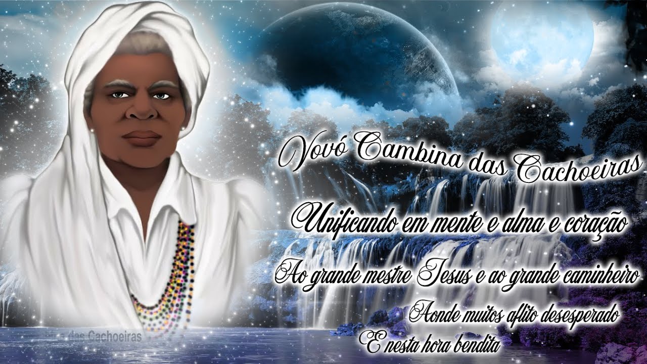 Vovó Cambina das Cachoeiras Unificando a mente e alma e coração nesta hora bendita #valedoamanhecer