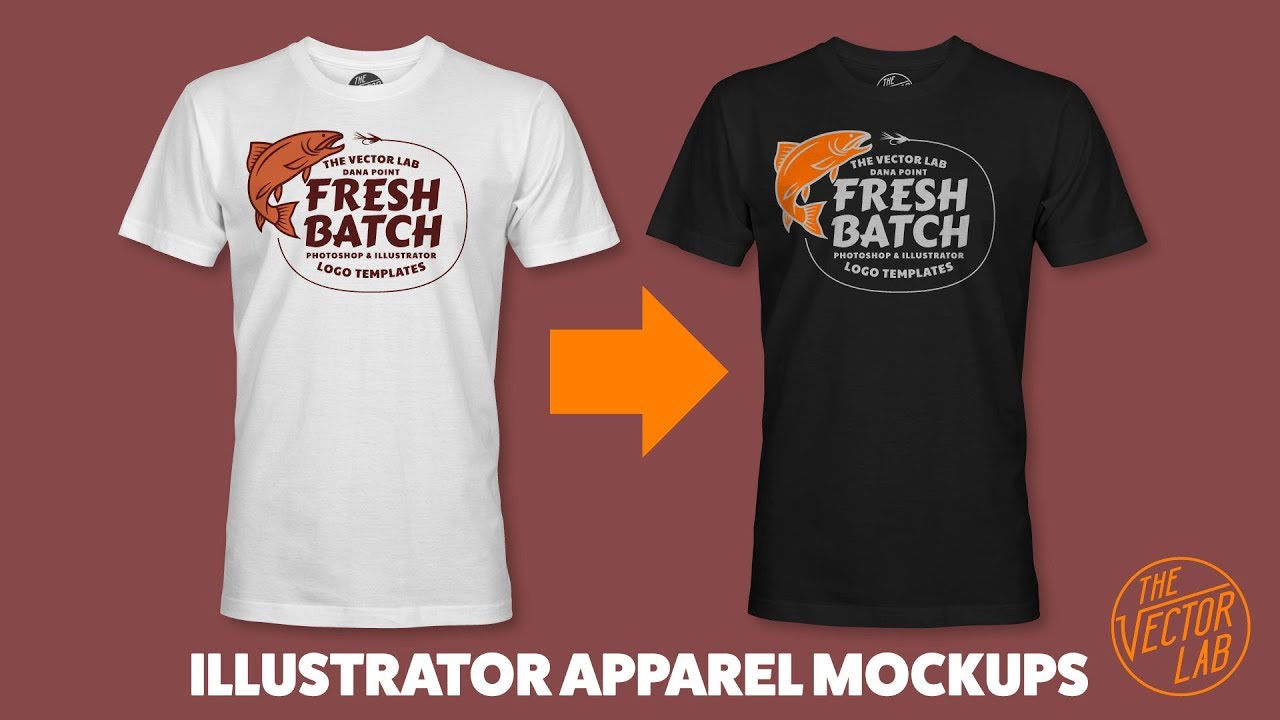 Apparel Mockup Templates - Illustrator