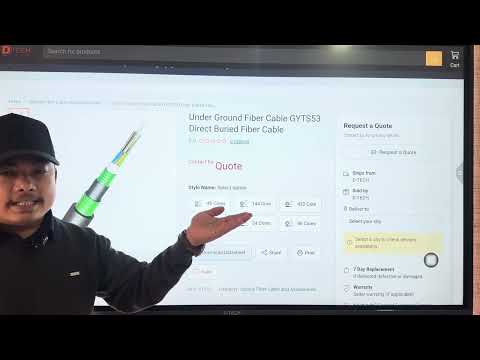 Underground Fiber Optic Cable – GYTS53