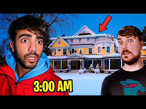 I SURVIVED OVERNIGHT IN WORLDS MOST HAUNTED HOUSE