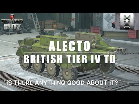 Alecto: British Tier IV TD - who needs armour?: WOT Blitz