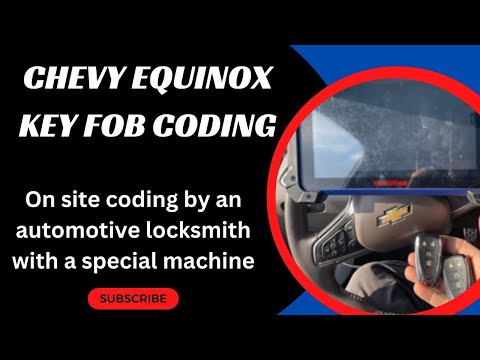 Chevy Equinox Key Fob Program by a Locksmith #Chevyequinoxkeyprogram #programchevykeyfob #chevykey