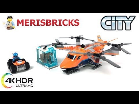 Lego 60193 - City Arctic - Arctic Air Transport - Lego Speed Build 4K & Review #LEGO #LegoSpeedBuild