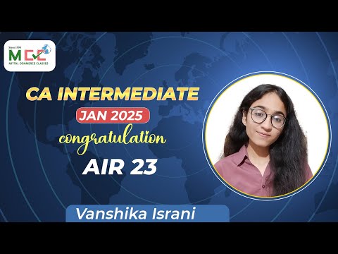 Vanshika Israni topper story