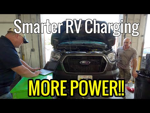 Massive RV Charging System Upgrade!  Nations 300A Alternator, Wakespeed Charge Control