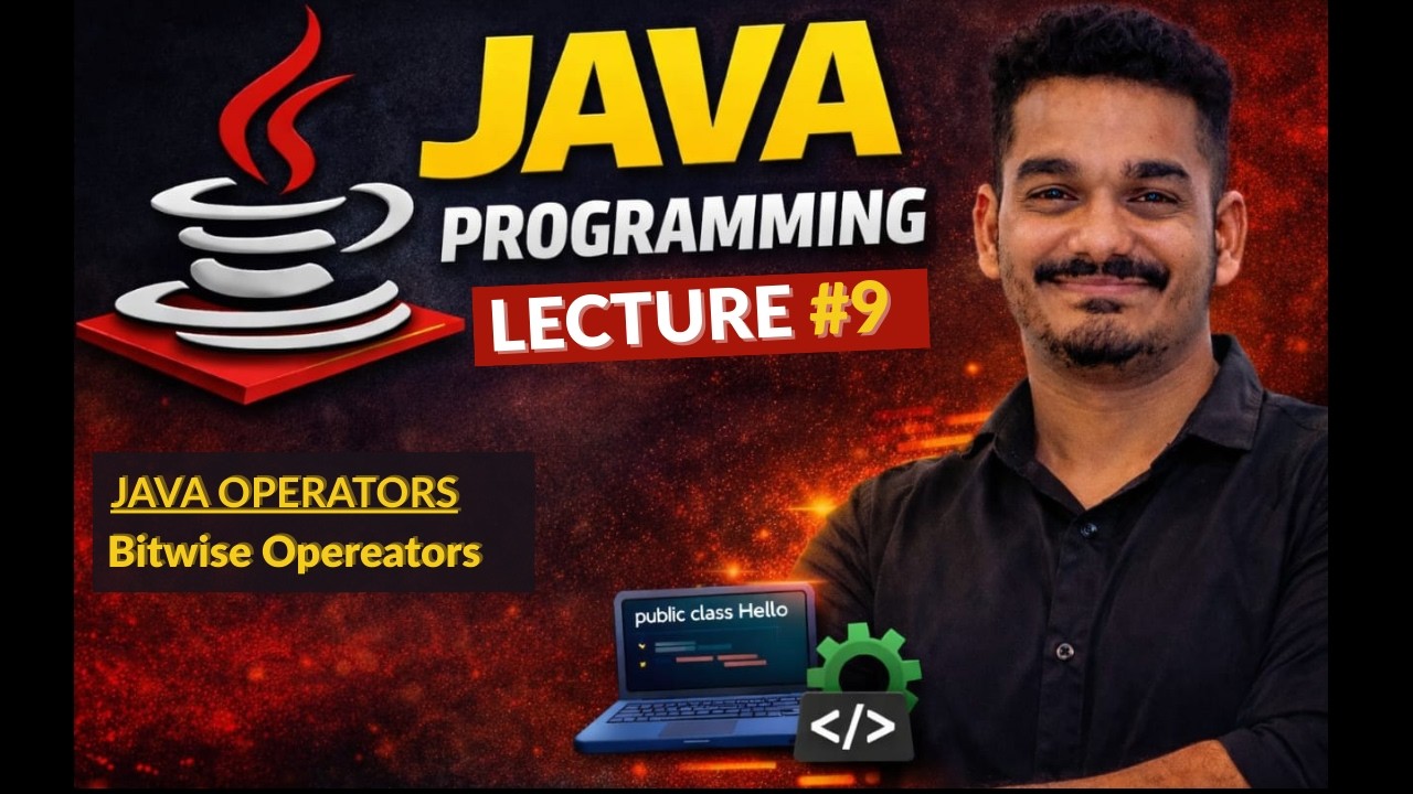Java Bitwise Operators Explained | AND, OR, XOR, NOT, Shift Operators