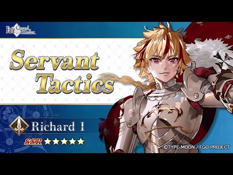 Fate/Grand Order | [Servant Tactics] ★5 (SSR) Richard I