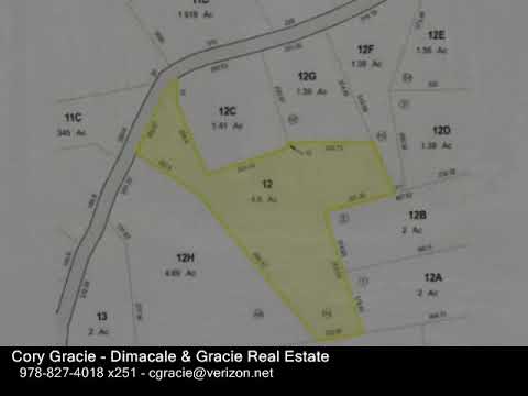 Lot H-4 Hastings Rd, Ashburnham MA 01430 - Land - Real Estate - For Sale -