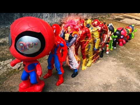 Epic Battle : Iron Man vs Thanos , Avengers Superhero Story, Spiderman, Hulk,Ironman,Captain America