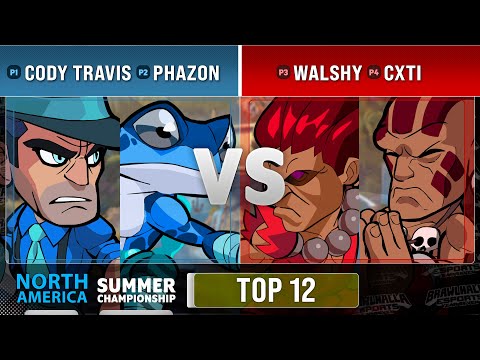 Cody Travis & Phazon VS Walshy & CXTI - Top 12 - NA - Summer Championship 2022 - Doubles