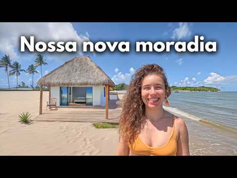 Mudamos para uma MINI CASA no litoral do Ceará