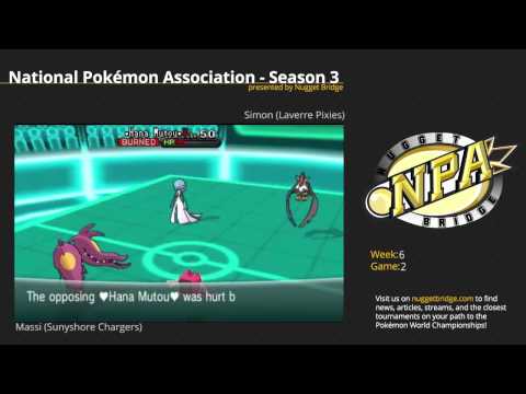 NPA 3 Week 6 - Massi (Sunyshore Chargers) vs Simon (Laverre Pixies) Game 2