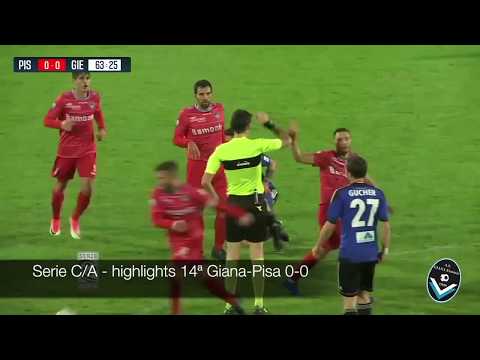 Serie C/A - highlights 14ª Giana-Pisa 0-0