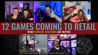Board Game Round Up - Coming to Retail