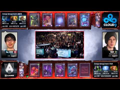 DHB14 Dota 2 Grand Final - Alliance vs Cloud9 - Match 1