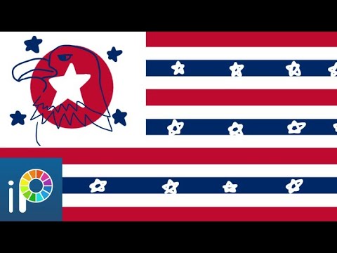 [SPEEDPAINT] New United States of America Flag || (Ibis paint x)