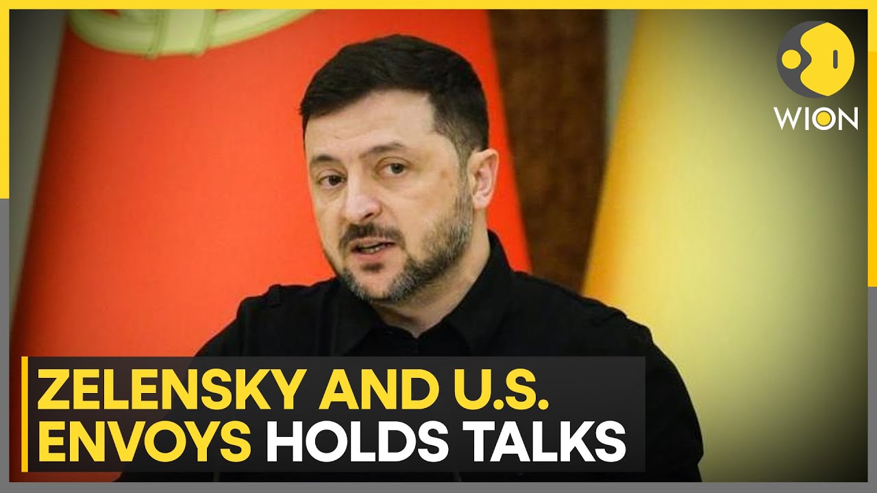 Ukraine Peace Talks: Zelensky Hails 'New Ideas' on Peace After Talks With US Envoys | WION NEWS