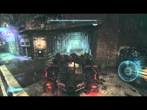 Batman Arkham Knight find Cover before using the batmobile remotely