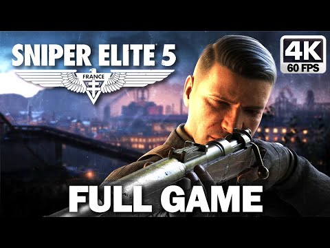 SNIPER ELITE 5 | Gameplay Walkthrough | FULL GAME Part 1 [4K 60FPS] - No Commentary