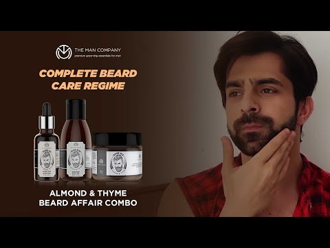 The Man Company Beard Regime ft. Gaurav Wadhwa | Almond and Thyme Beard Care Products