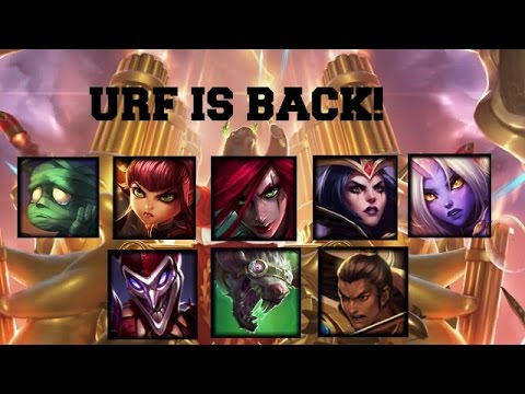 URF IS BACK!!!URF 2017 MONTAGE!!!League of Legends|iReVoX