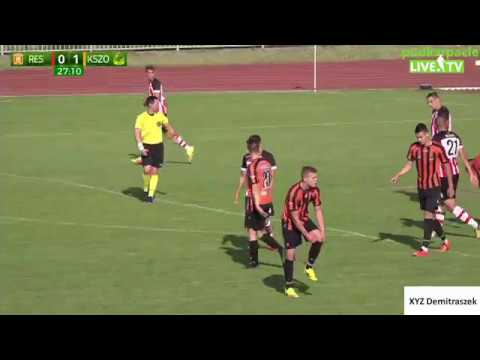 Resovia - KSZO Ostrowiec Świętokrzyski 4-1 [BRAMKI, SKRÓT MECZU]