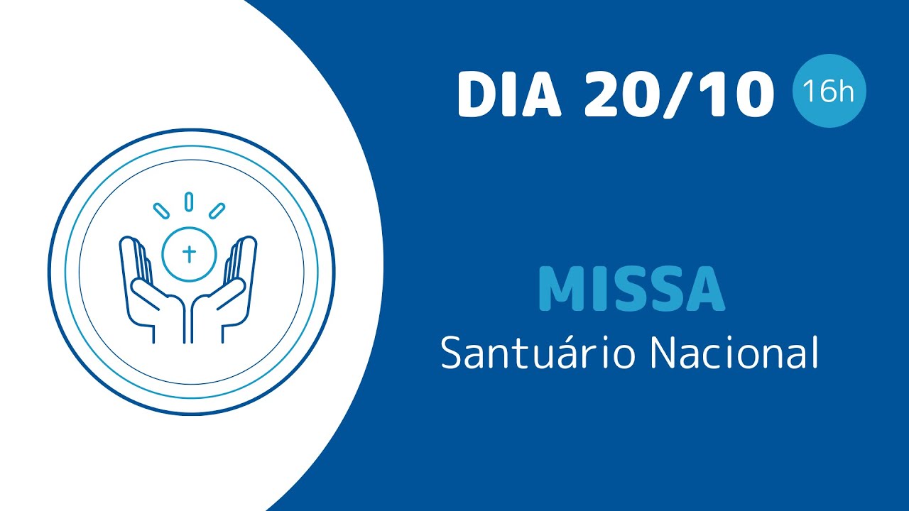 Missa 16h | Santuário Nacional de Aparecida 20/10/2024