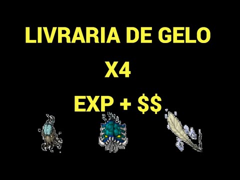 #tibia - Livraria de GELO - 4X - MS - Modo SAFE