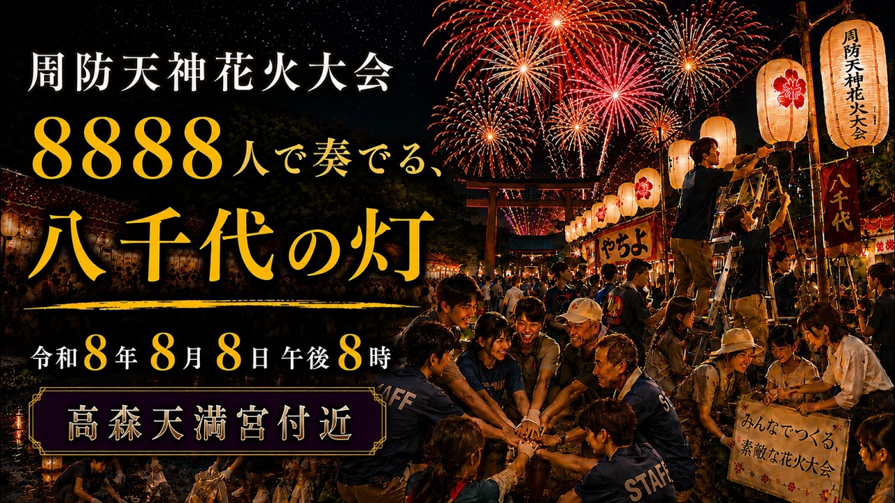 第４節 8888人で奏でる、八千代の灯