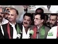 PTI Leaders Omar Ayub Khan & Gohar Khan Important Press Conference outside National Assembly