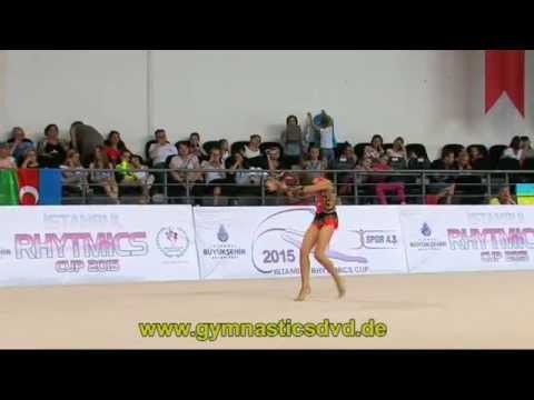 Maria Konovalova - RUS - Istanbul Rhythmic Cup 2015 - Junior 2001 - 05