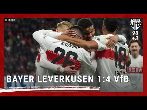 Dominant victory in Leverkusen 🤩 | Bayer Leverkusen 1:4 VfB | MeinVfB ⚪️🔴