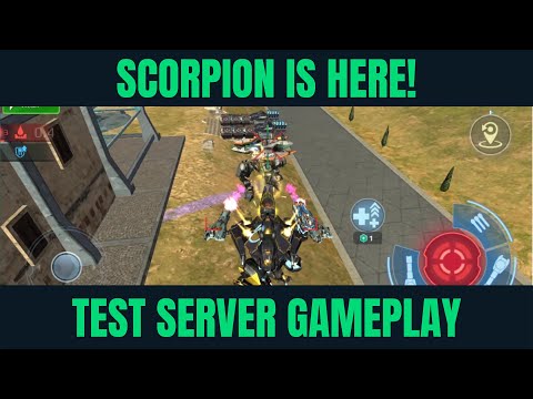 WAR ROBOTS | NEW ROBOT SCORPION | JUST SCORPION AND COUNTER SCORPION GAMEPLAY