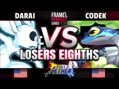 FPS6 Online - Pink | Darai (Ori, Ranno) vs. SRN | Codek (Ranno) - Rivals of Aether Losers Top 8