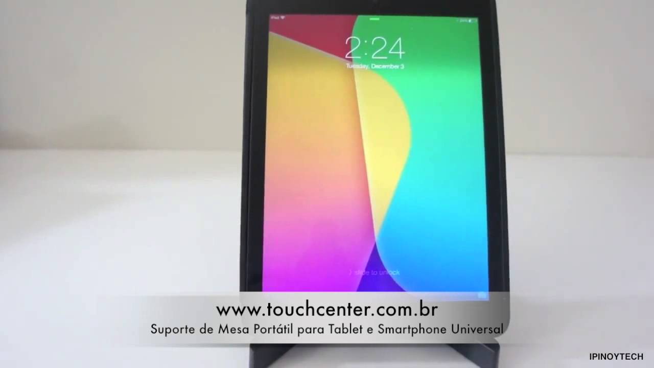 Miniatura da avaliação em vídeo de Samsung Universal Tablet Desktop Dock - Base de Suporte para Tablets