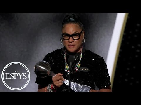 Dawn Staley accepts the Jimmy V Award for Perseverance | 2024 ESPYS