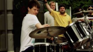 Best street drummer of Norway! Best drummer of his age? (Baard Kolstad @ Musikkfest Oslo 2010)