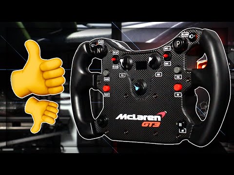 Is the CHEAPEST Fanatec Wheel Any Good?! McLaren GT3 V2 Review