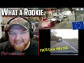 American Reacts to Various Dashcam Clips from Europe