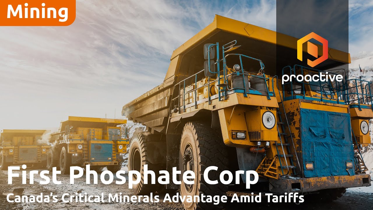 First Phosphate CEO shares thoughts on U.S. Tariffs: Impact on Canada’s critical minerals