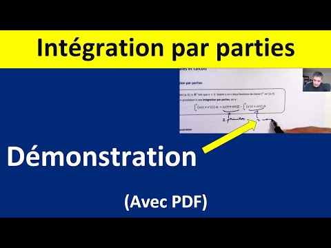 Intégration par parties : formule et démonstration de l'IPP