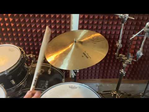 Used Paiste Sound Creation New Dimension Dark 18" Ride 1992g w/ video demo of actual cymbal for sale image 4