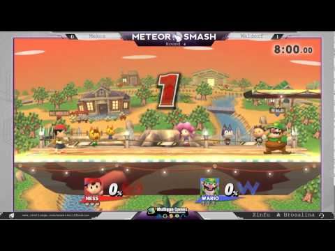 Waldorf vs Mekos Singles @ Meteor Smash Monthly
