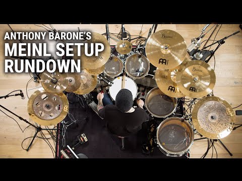 Meinl Cymbals - Anthony Barone's Setup Rundown
