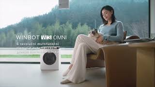 Robotický čistič oken ECOVACS Winbot W3 Omni Silver