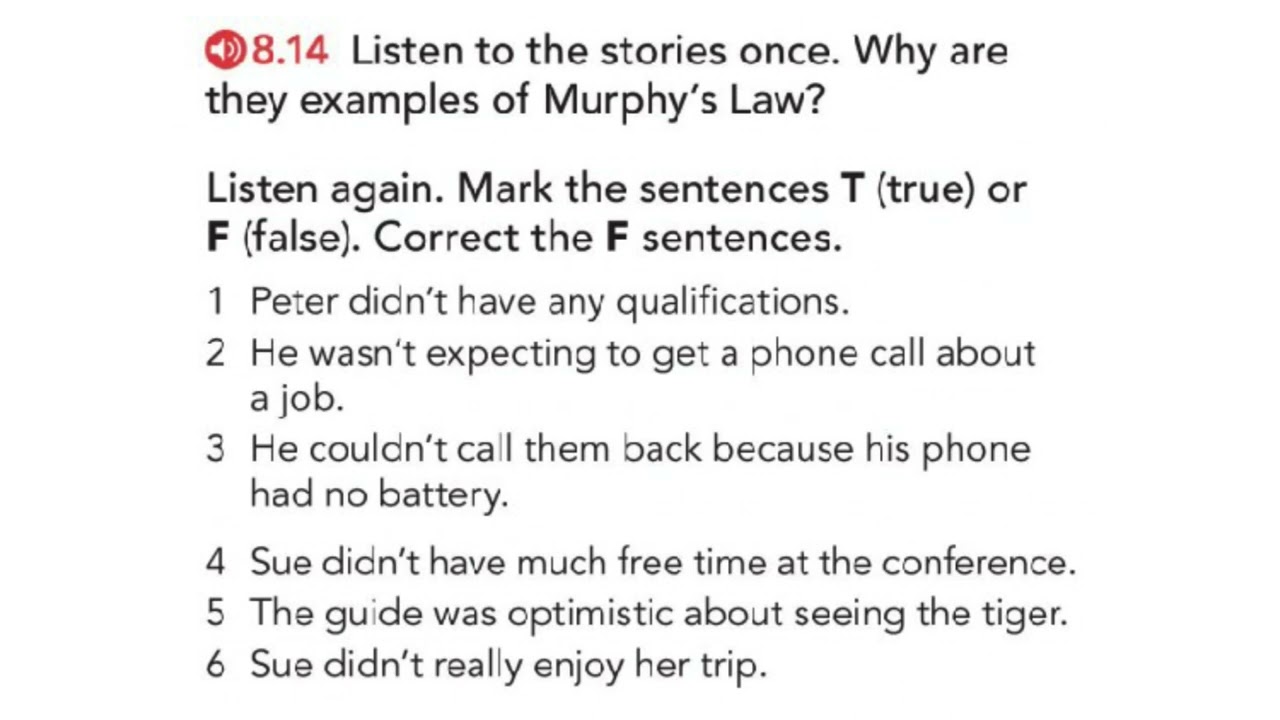 English File pre intermediate 4th edition SB_8.14