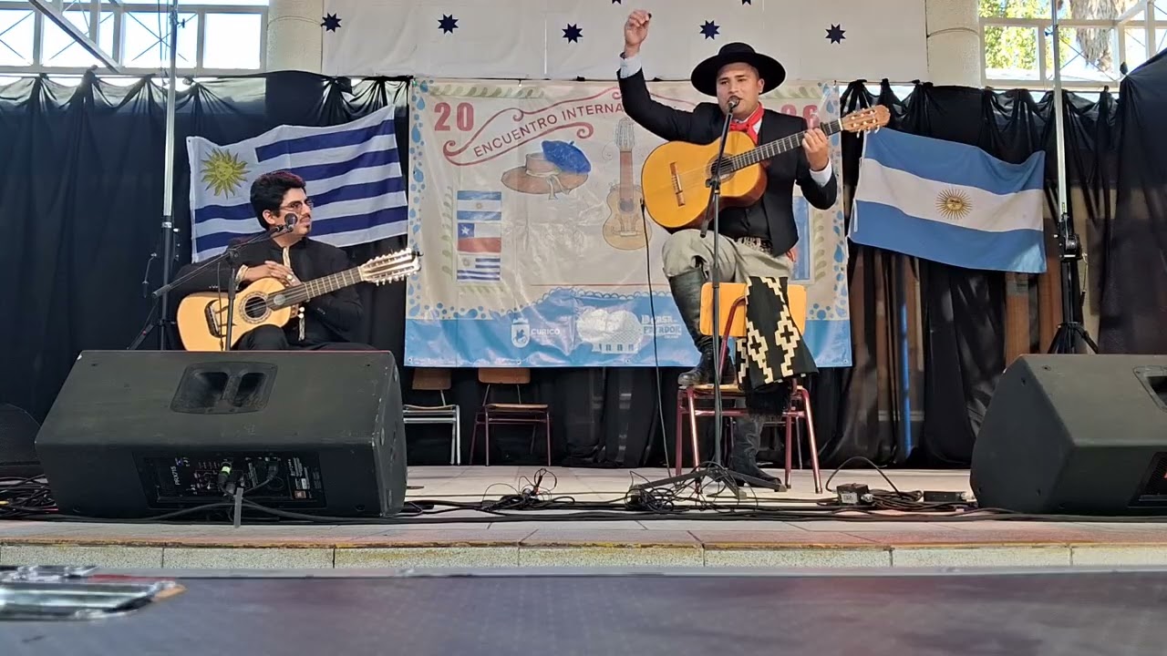 Contrapunto Paul Castán (Chile) & Allan Rodríguez (Arg). Encuentro de Payadores Tutuquén 2026