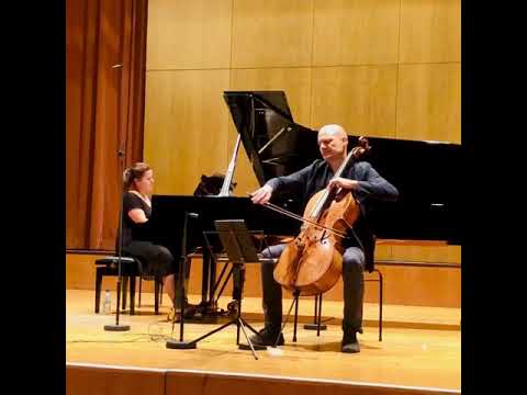 M.Weinberg Cello Sonata no.2 - Moderato - live in Gewandhaus Leipzig